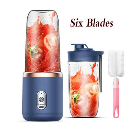 Espremedores eléctricos portáteis Liquidificadores de fruta Espremedores de sumos de comida Milkshake Criador de sumos Ferramentas de cozinha domésticas
