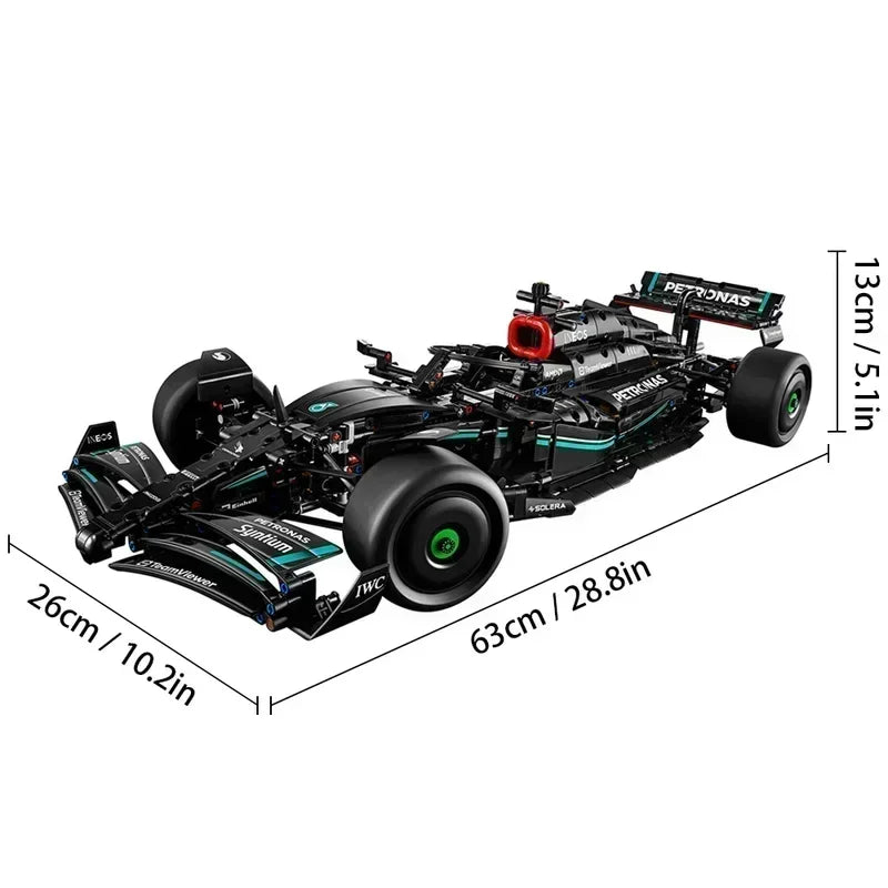 Carro Velocidade Blocos de Construção Tijolo Compatível 42171 [Brinquedos Presente Crianças Kid]