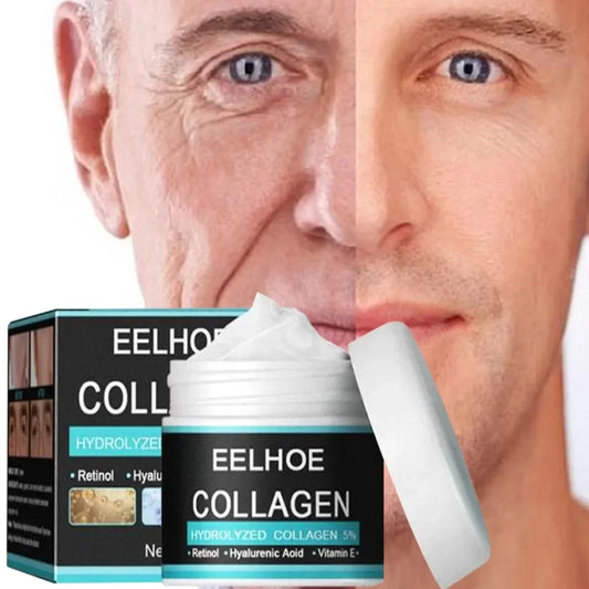 Creme Antirrugas de Colágeno Para Homens remover Rugas Hidratação Antienvelhecimento