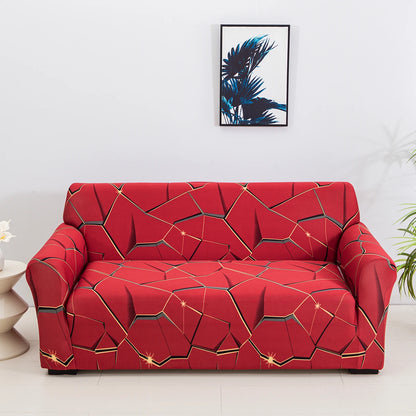1pc Capas de sofá elásticas com impressão floral elegante