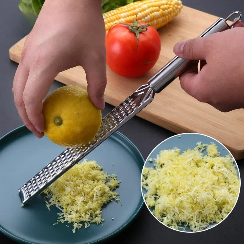 Moedor de queijo portátil Ralador de alho, legumes e citrinos