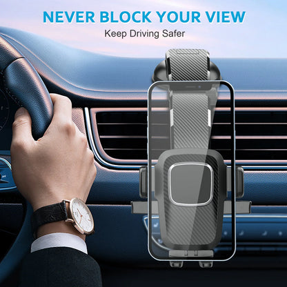 Suporte de telefone para automóvel para para-brisas do tablier