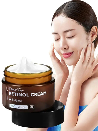 Retinol Cream Anti-wrinkle Moisturizing Firming Light Lines Anti-aging Deep Water Refill Enhance Skin Elasticity Antioxidant