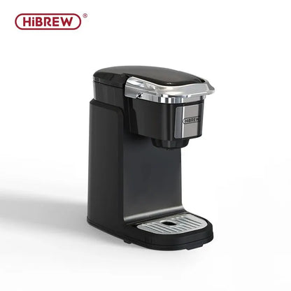 HiBREW Filter Coffee Machine Brewer for K-Cup Capsule& Ground Coffee, Tea Maker Hot Water Dispenser Single Serve Coffee Maker