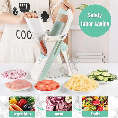 Cortador de legumes multifuncional/Cortador de limão Ralador de cozinha/Cortador de carne para almoço