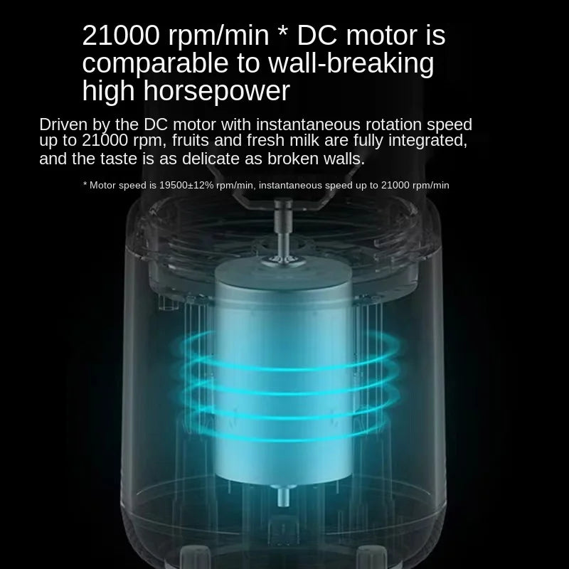 Espremedores eléctricos portáteis Liquidificadores de fruta Espremedores de sumos de comida Milkshake Criador de sumos Ferramentas de cozinha domésticas