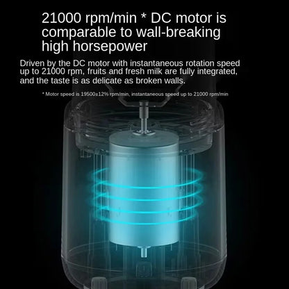 Espremedores eléctricos portáteis Liquidificadores de fruta Espremedores de sumos de comida Milkshake Criador de sumos Ferramentas de cozinha domésticas