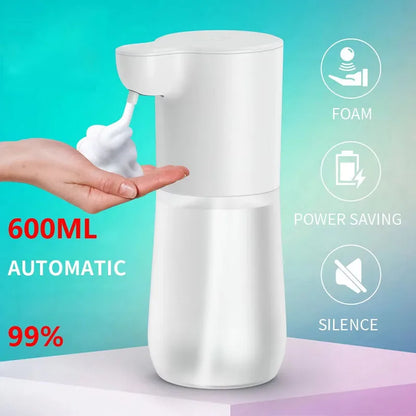 Dispensador de espuma automático com sensor Capacidade de carregamento tipo C sem contacto