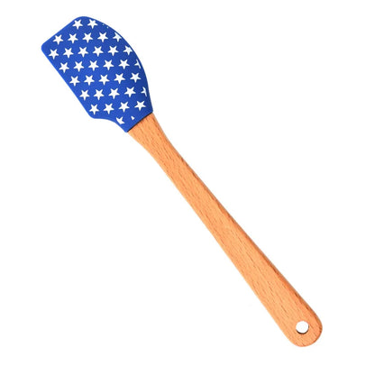 Small Wooden Handle Cake Silicone Spatula Nonstick Cream Butter Baking Scraper Kitchen Batter Mixer Chocolate Pastry Blenders