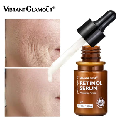 Retinol Face Whitening Cream Eye Serum Face Essence Anti Wrinkle Firming Lifting Improve Lines Brightening Fine Moisturizing