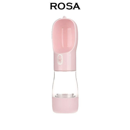 Garrafa Para Pet Plus ( 2 em 1 ) utilidadesweb01 Rosa 